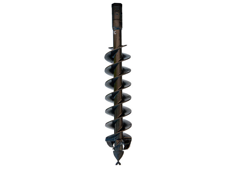 Cast Auger-  9" X48 W/2 Hex