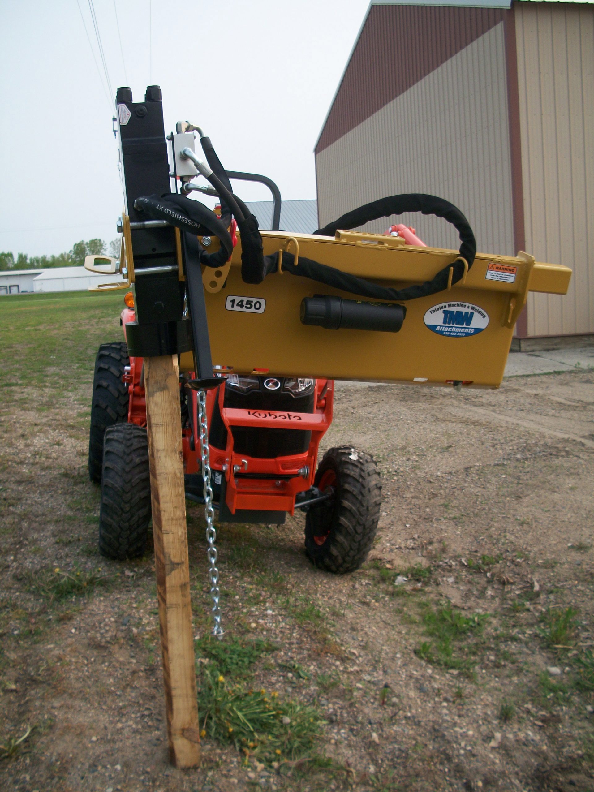 Post Driver with Side Shift