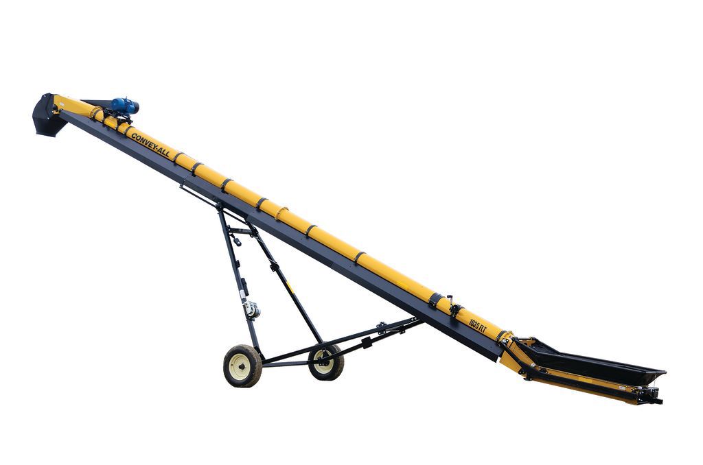 35' Conveyor W/ Field Loader Hopper and Top Drive