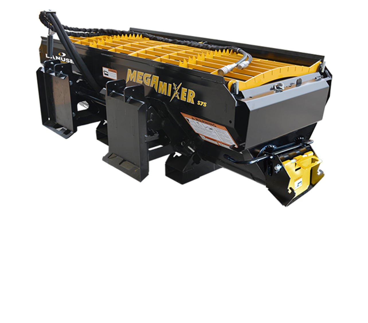 S75 Mega Mixer Steel Flighting