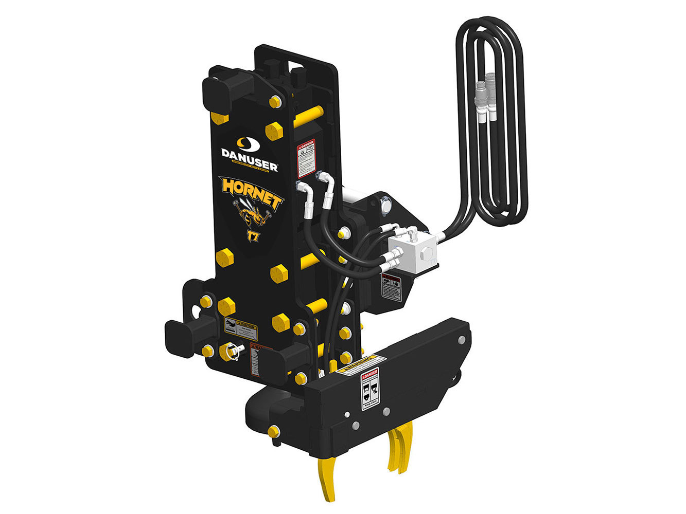 Hornet Post Driver T7 EX Mount / Grapple