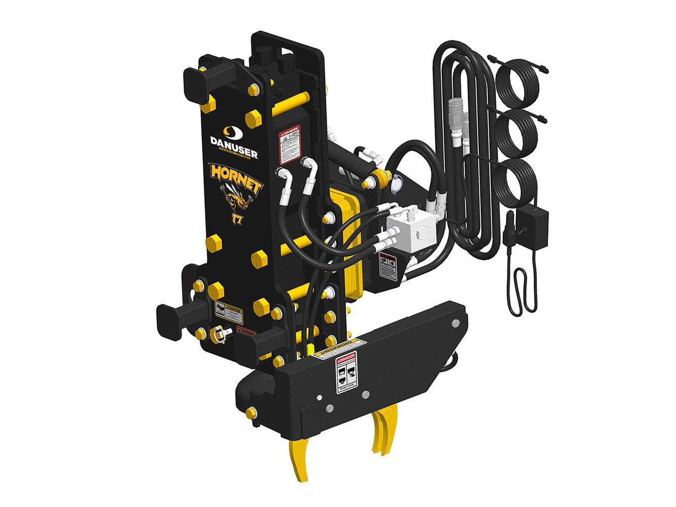 Hornet Post Driver T7 EX Mount / Grapple / Tilt