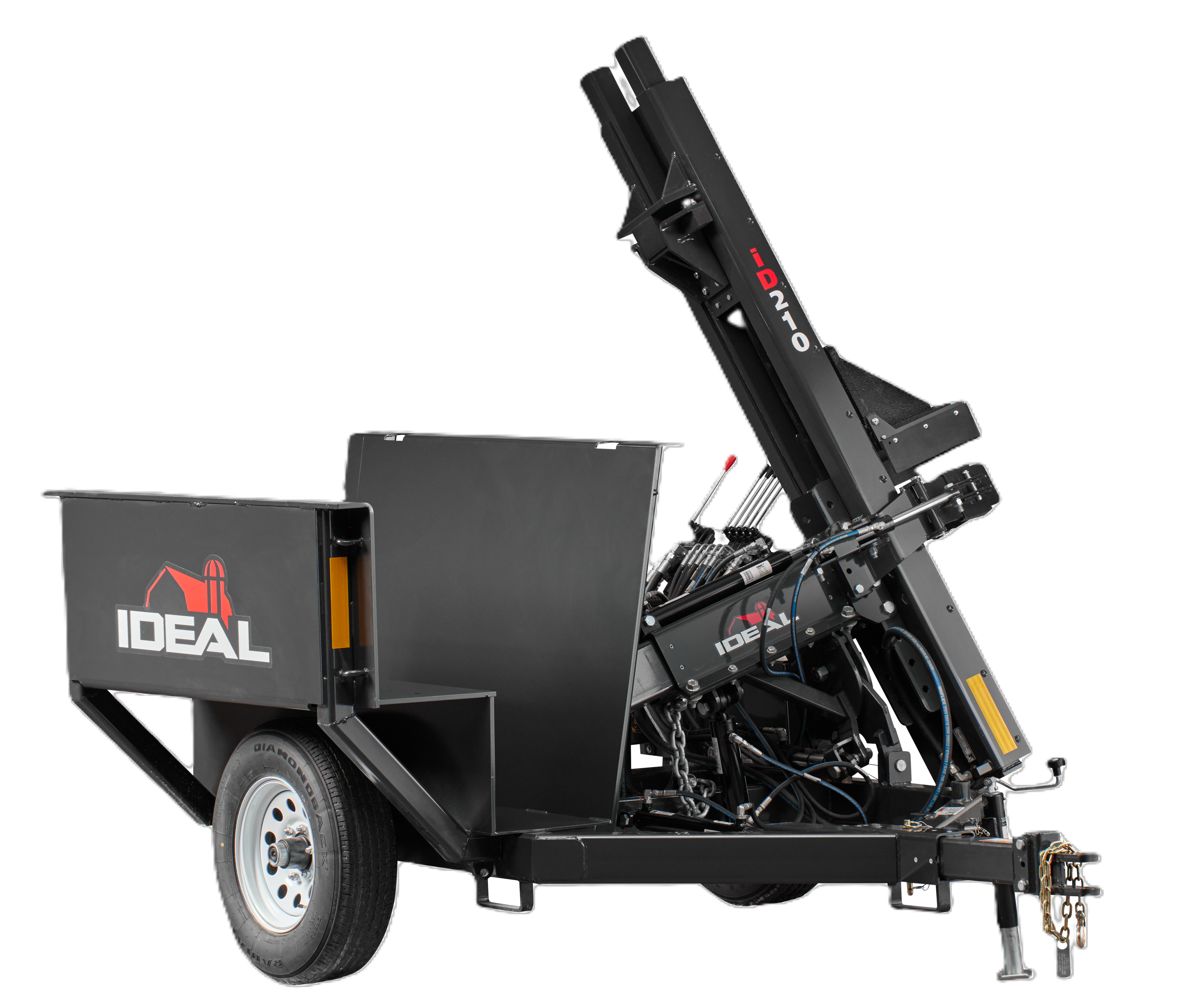 Trailered Post Pounder - Commercial Kohler Engine