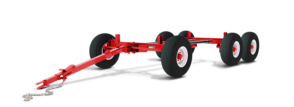 12 Ton Six Wheel Tandem Wagon Gear
