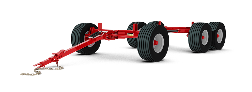 14 Ton Six Wheel Tandem Wagon Gear