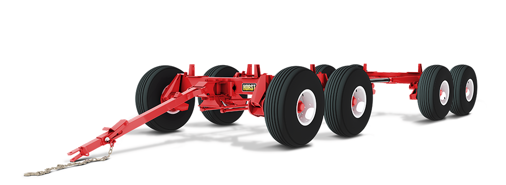 20 Ton Eight Wheel Tandem Wagon Gear - Road Flex Suspension