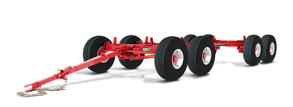 20 Ton Eight Wheel Double Tandem Wagon Gear