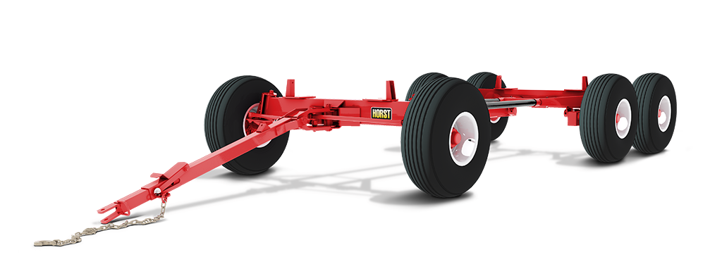 18 Ton Six Wheel Tandem Wagon Gear