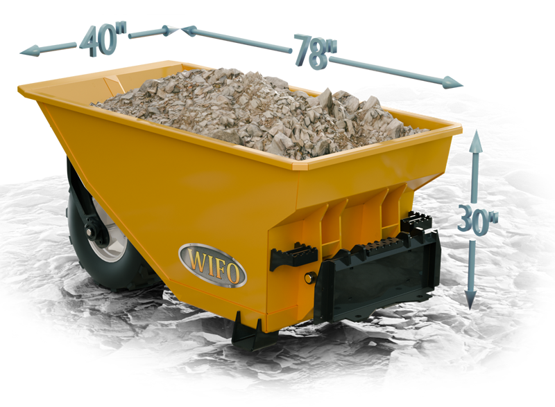 Mini Skid Steer Dump Bucket