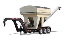 375RT8-BH Bumper Hitch Trailer | 6' - 12' 4" Discharge Ht | 2,000 #/Min |375 Cu. Ft.