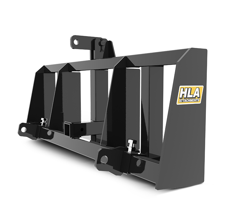 3 Point Hitch Adapter Skidsteer Q-Tach To Cat I/II 3PH