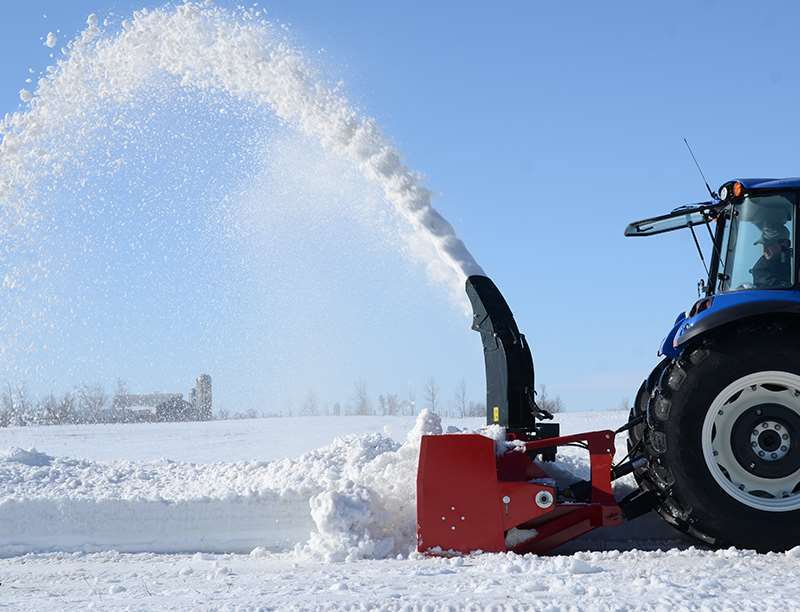 102" Snow Blower Hydraulic Rotation