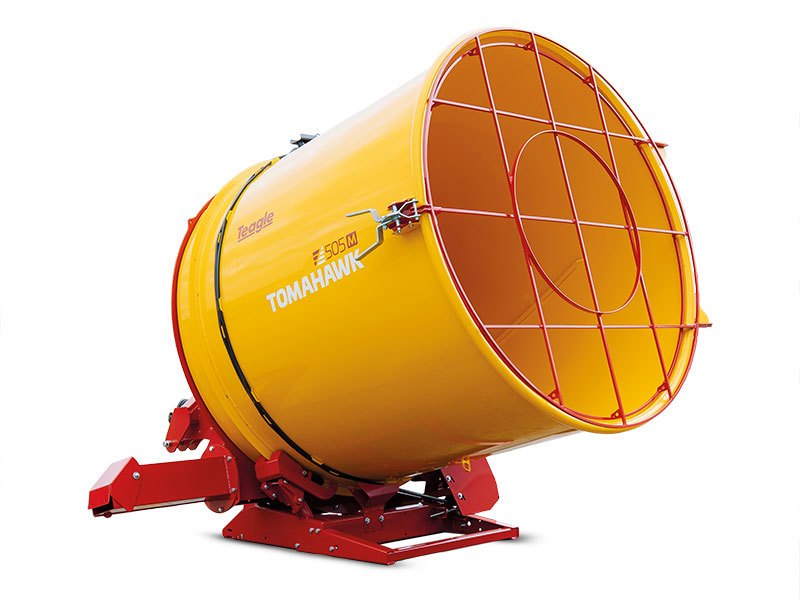 Drum Type Bale Shredder w/ Hammermill Rotor