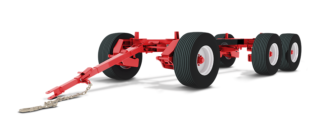 22 Ton Six Wheel Wagon Gear - Road Flex Suspension