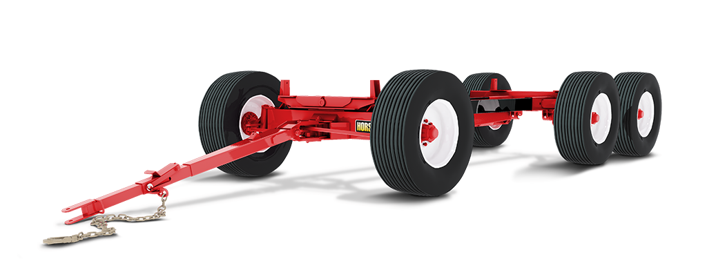 22 Ton Six Wheel Tandem Wagon Gear