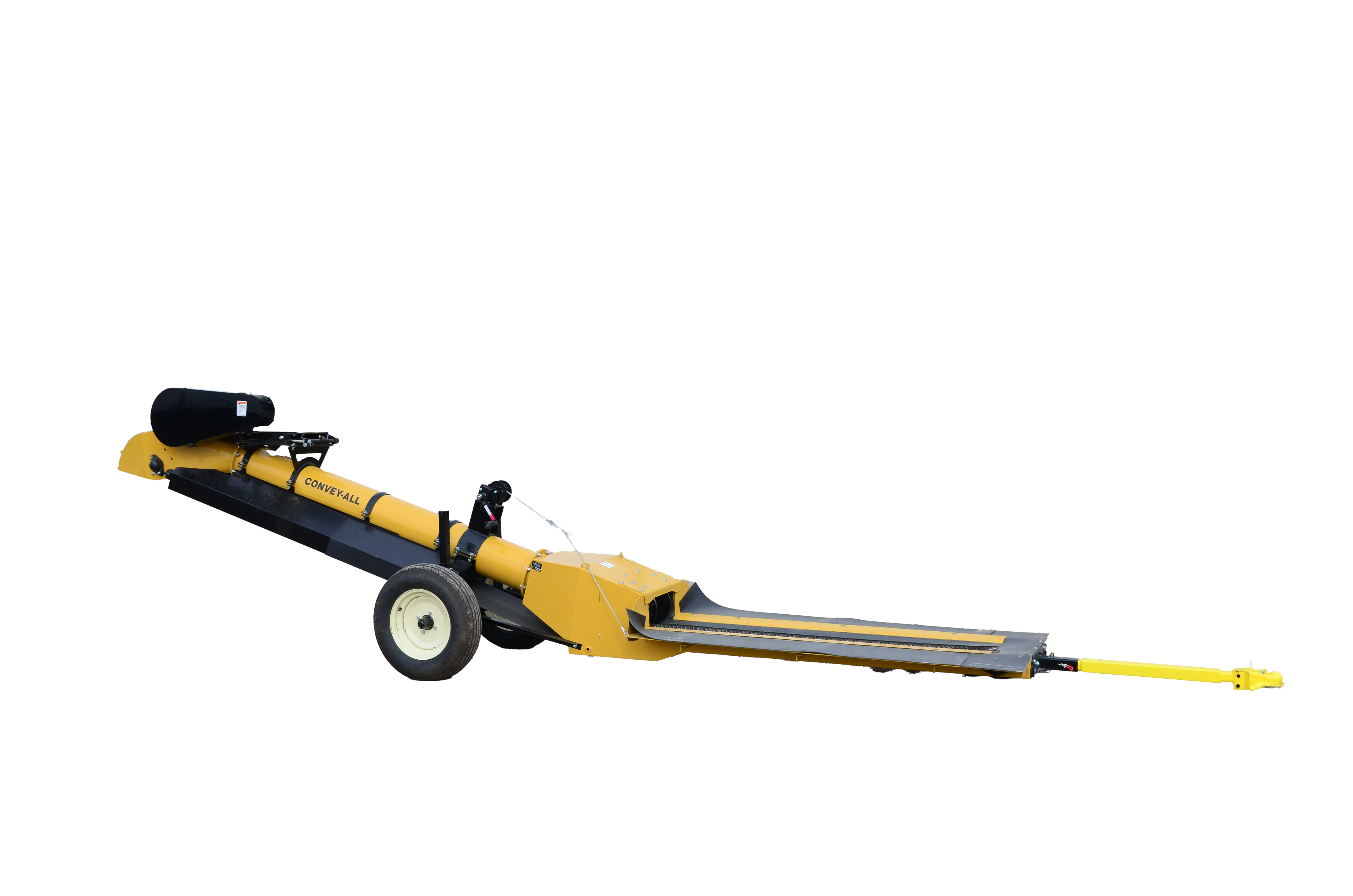 16" Transfer Conveyor w/ Rail Car Hopper