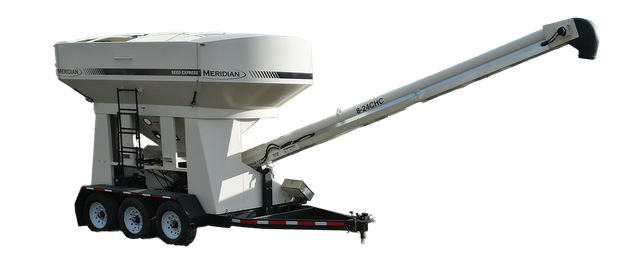 4055BH 8" Triple Axle W/ Bh | 10' 9" - 14'7" Discharge Ht | 1200 - 2500 #/Min | 400 Cu Ft