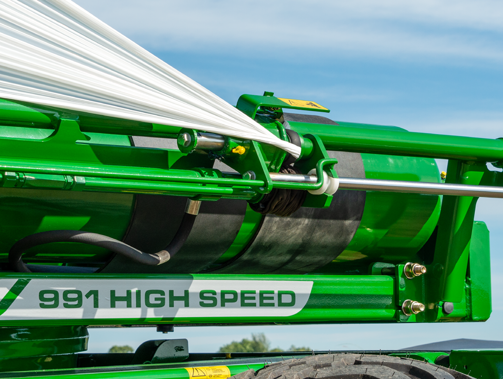 High Speed Bale Wrapper - Electric Controls