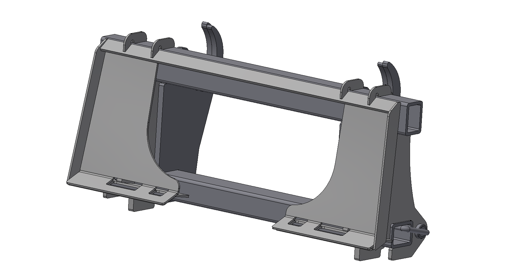 Adapter Plate Skidsteer To Manitou Attach