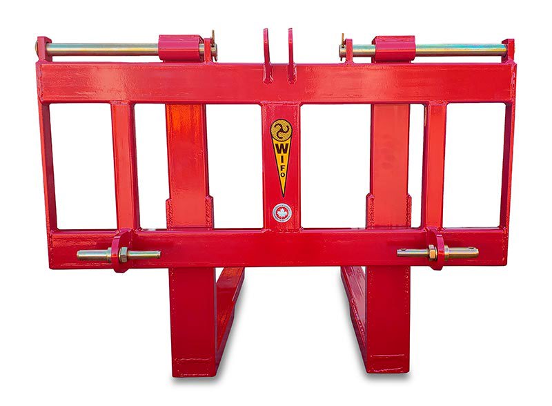 48" Pallet Forks 3PT Adjustable Non-Folding