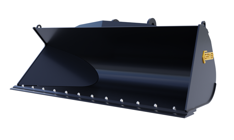 Backhoe Side Dump Bucket (05) 96" 1.25Y³