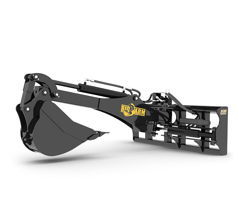 Backhoe Big Arm Skidsteer