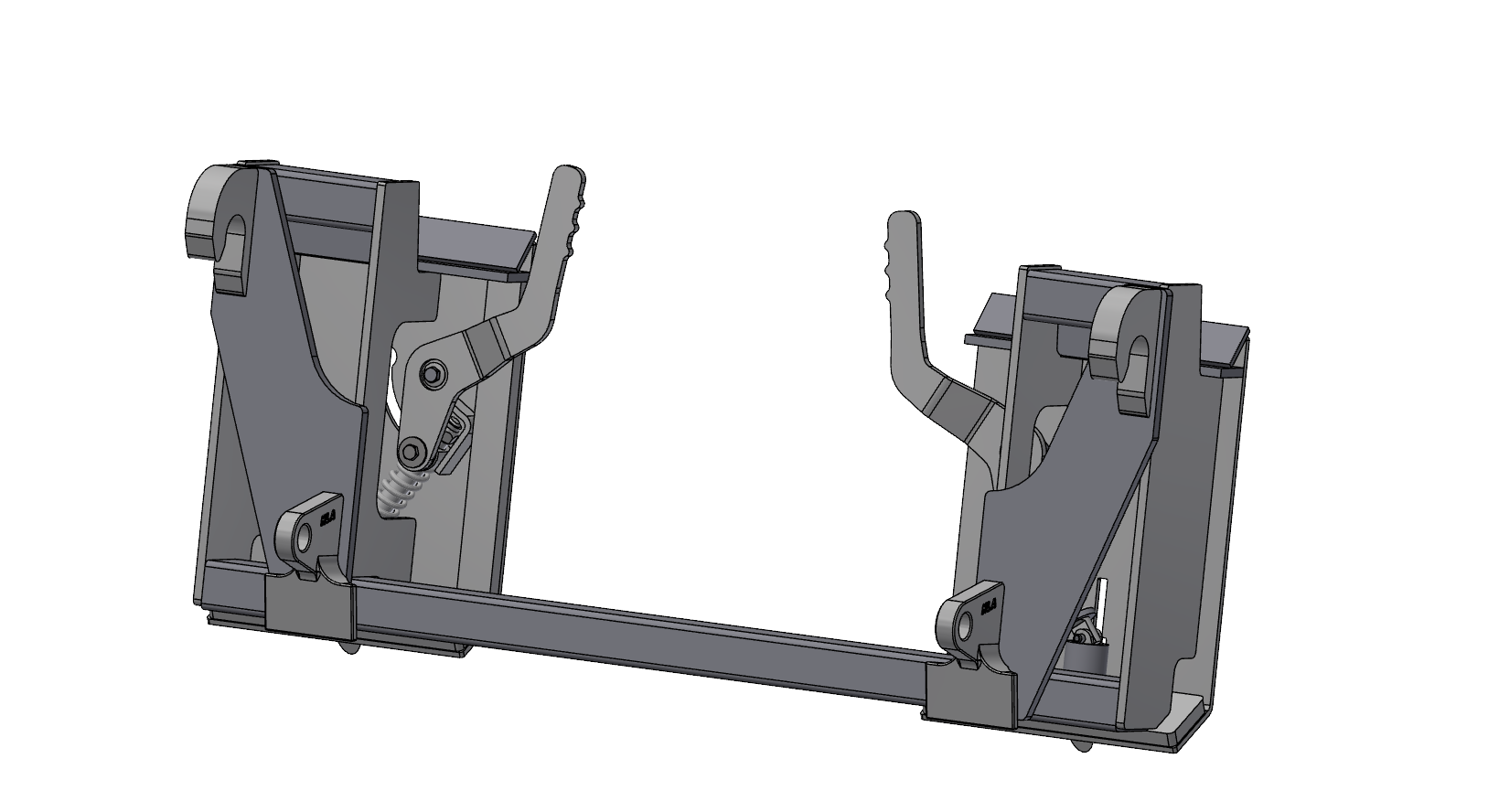 Quick Coupler HD Euro Q-Tach To Skidsteer