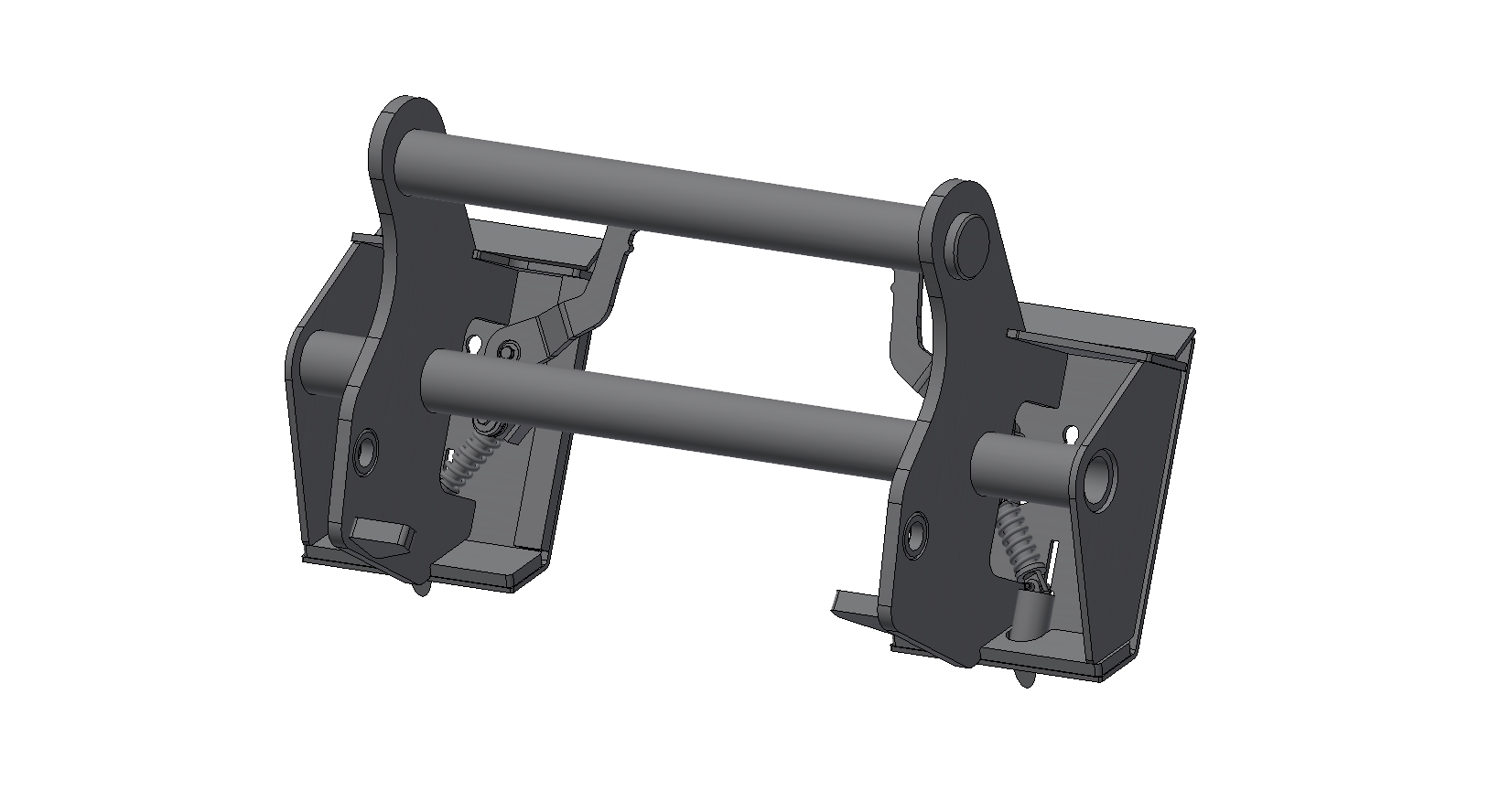 Quick Coupler HD Manitou To Skidsteer