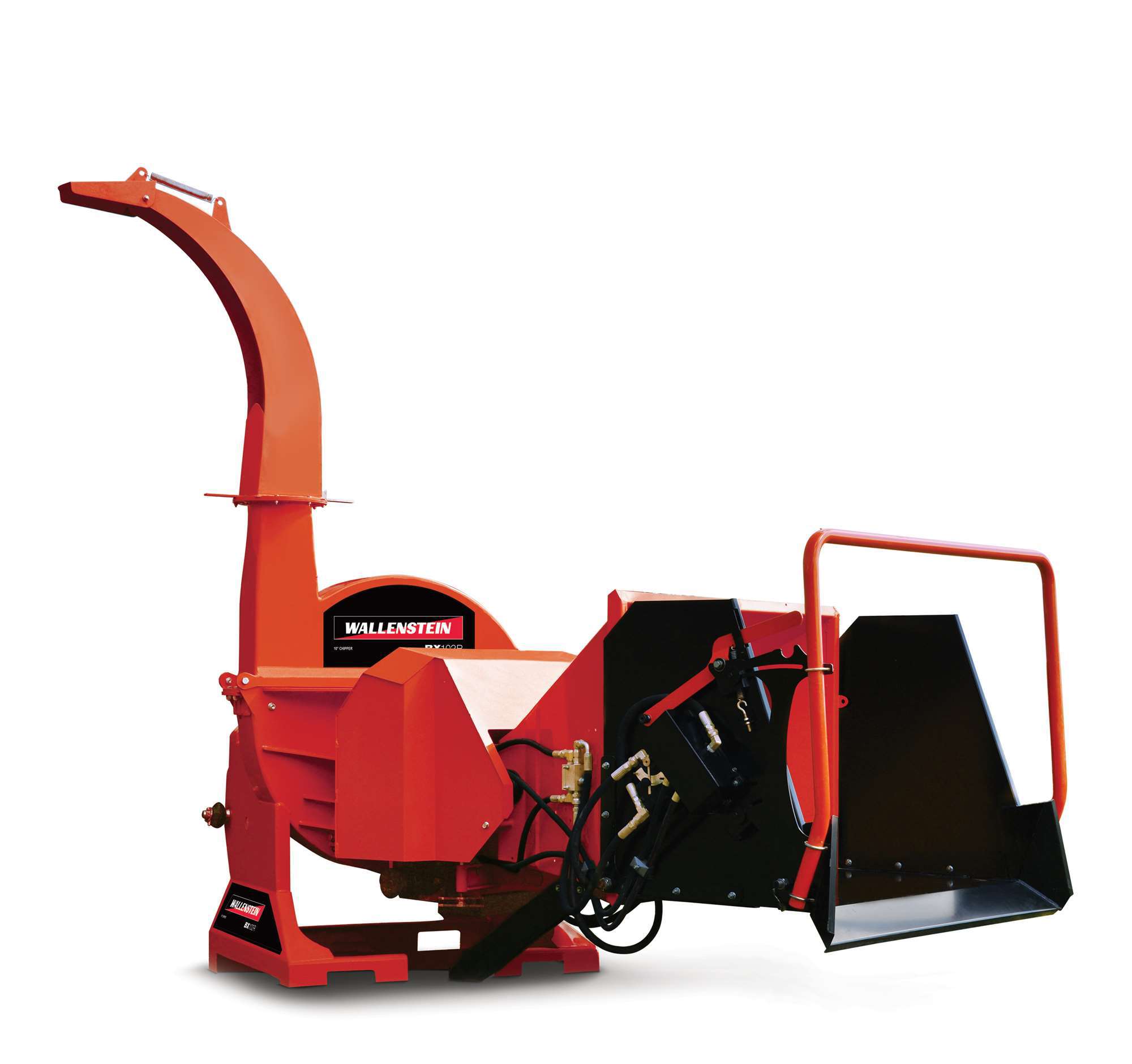 10" Chipper, Hydraulic Feed, Tractor