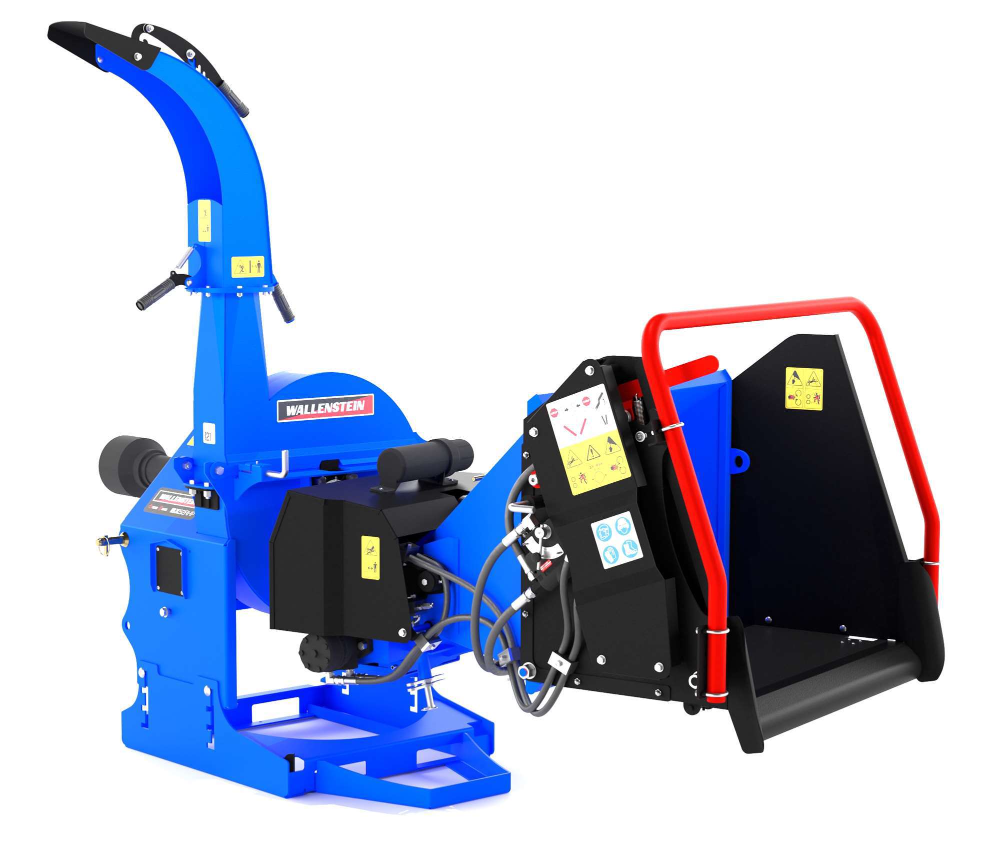 5" Chipper, Hydraulic Feed, Tractor, Hydraulic Power Pack