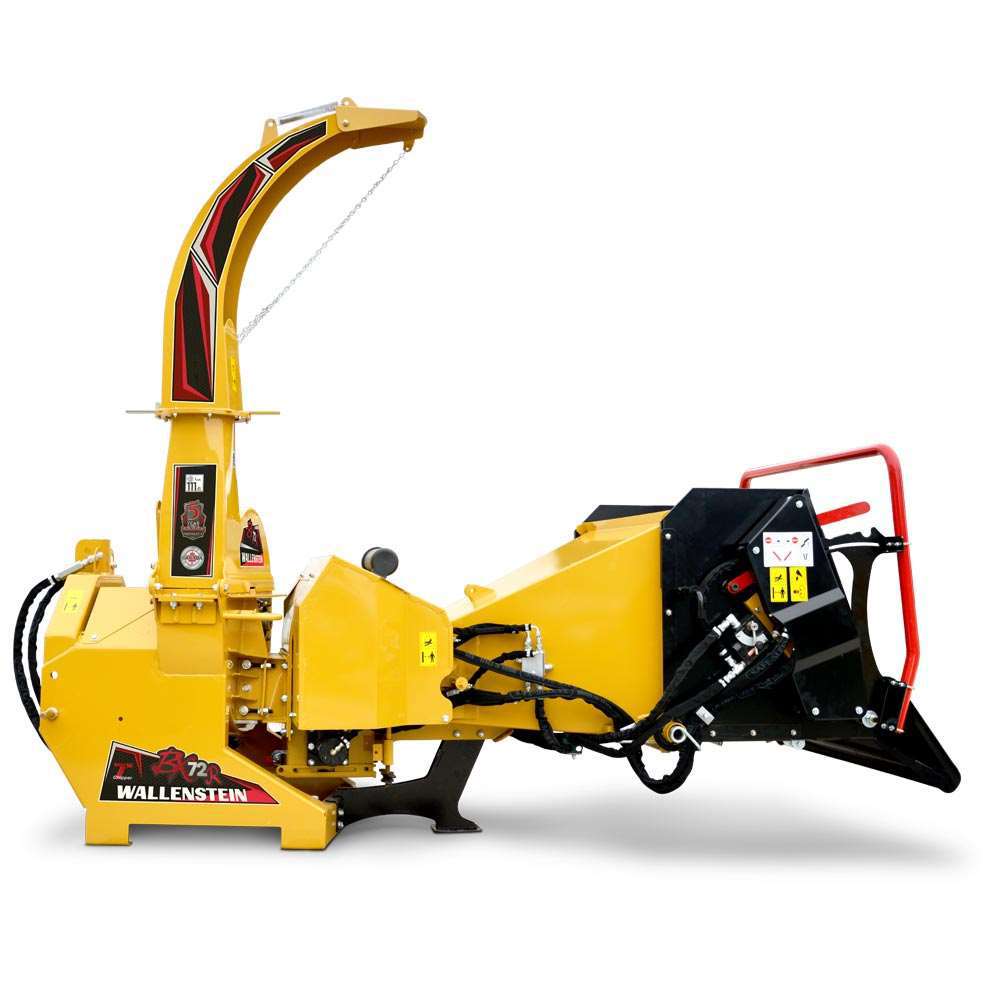 7" Chipper, Hydraulic Feed, Tractor, P3 Pulse