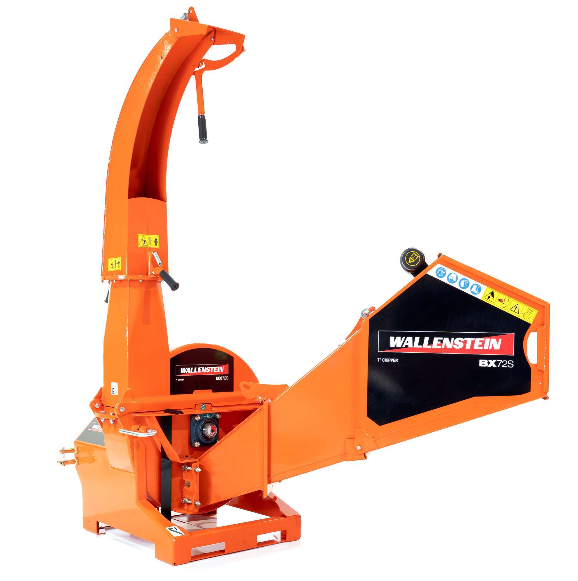 7" Chipper, Gravity Feed, Tractor