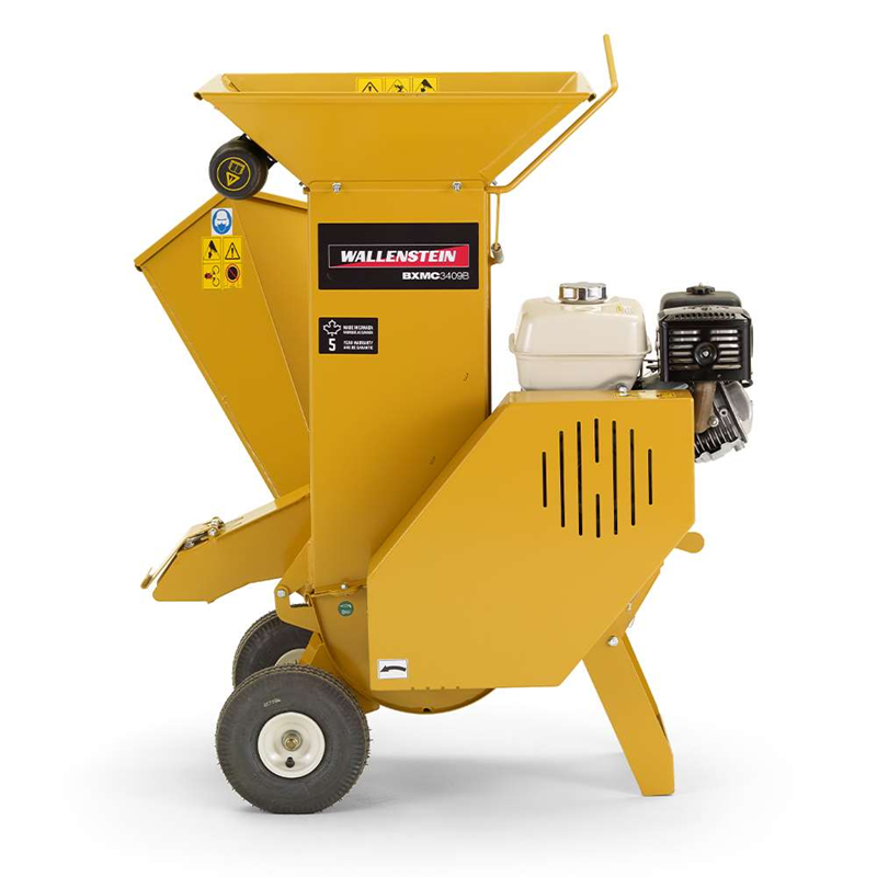 3" Chipper/Shredder, Gravity Feed, Towable/Self Contained, Blower