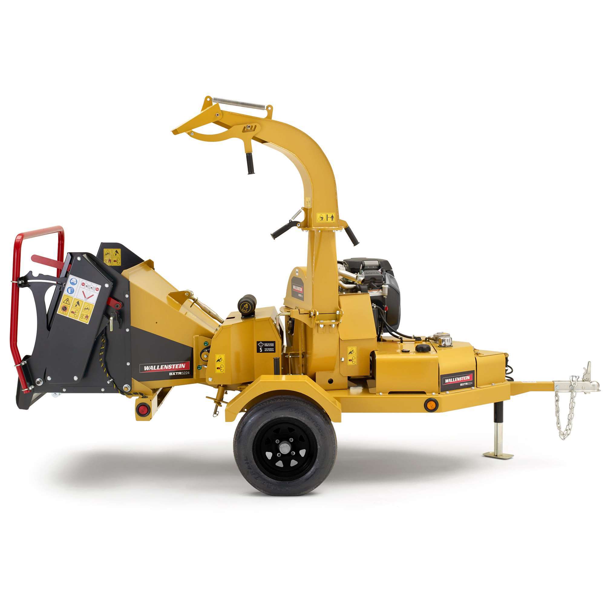 5" Chipper, Hydraulic Feed, Towable/Self-Contained