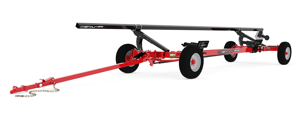 4 Wheel Steer Header Carrier W/Electric Brakes - For 30' Combine Heads - 235/85X16 Tires
