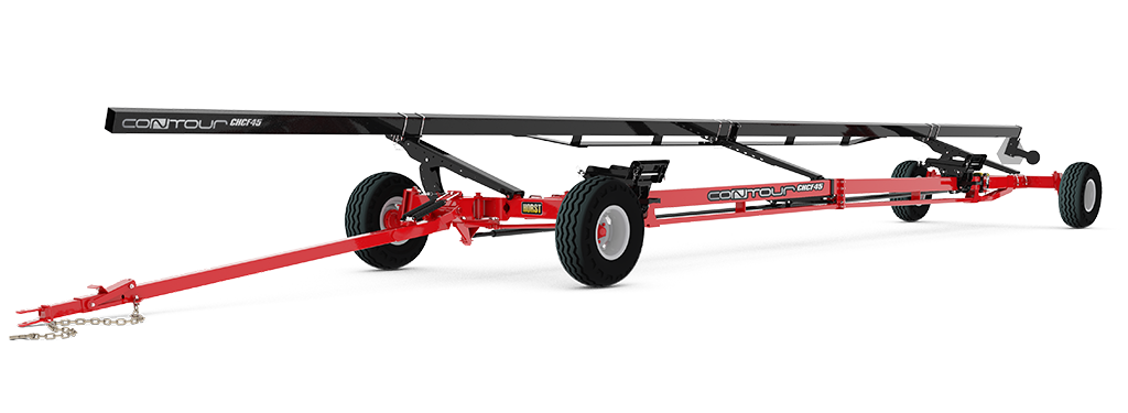 4 Wheel Steer Header Carrier - For 30' Combine Heads - 20.5 X 8-10 (F Range)