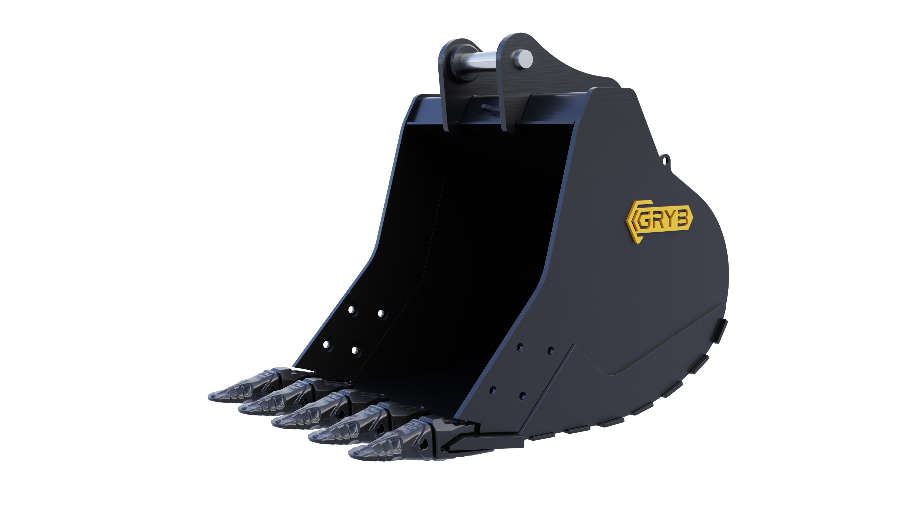 Backhoe Digging Bucket 075 16" 0.21Y³ 3 Teeth
