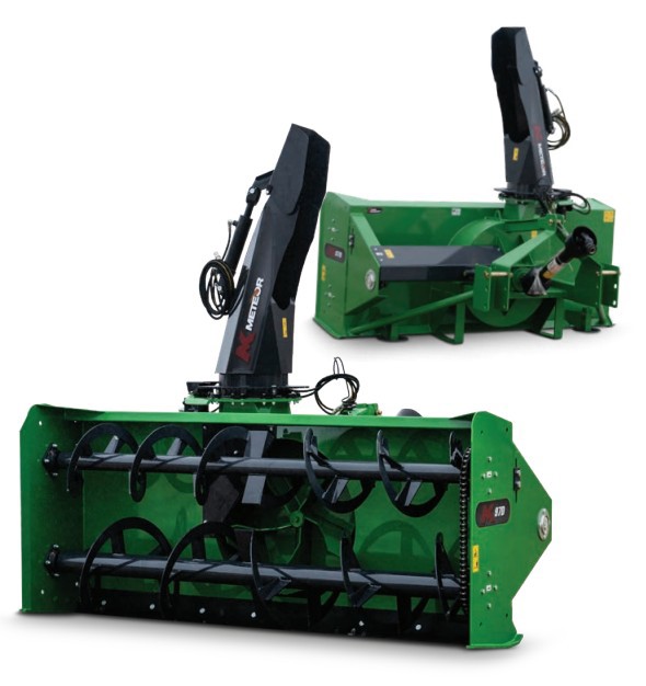 108" Double Auger - Hydraulic Rotator, 1.75 PTO, 540 RPM, Rear Mount