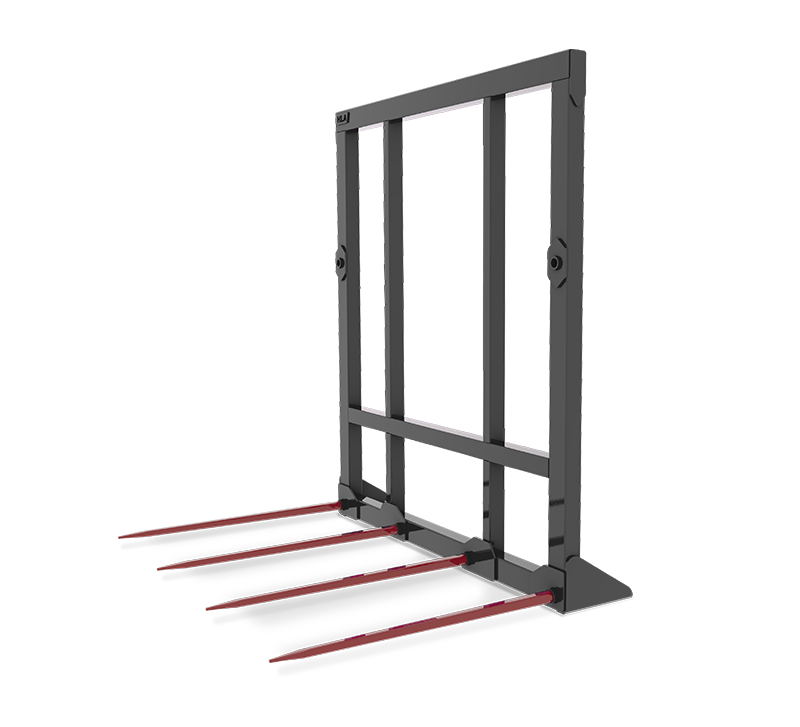 Bale Spear 32" 4 Prong Rigid Frame Skidsteer