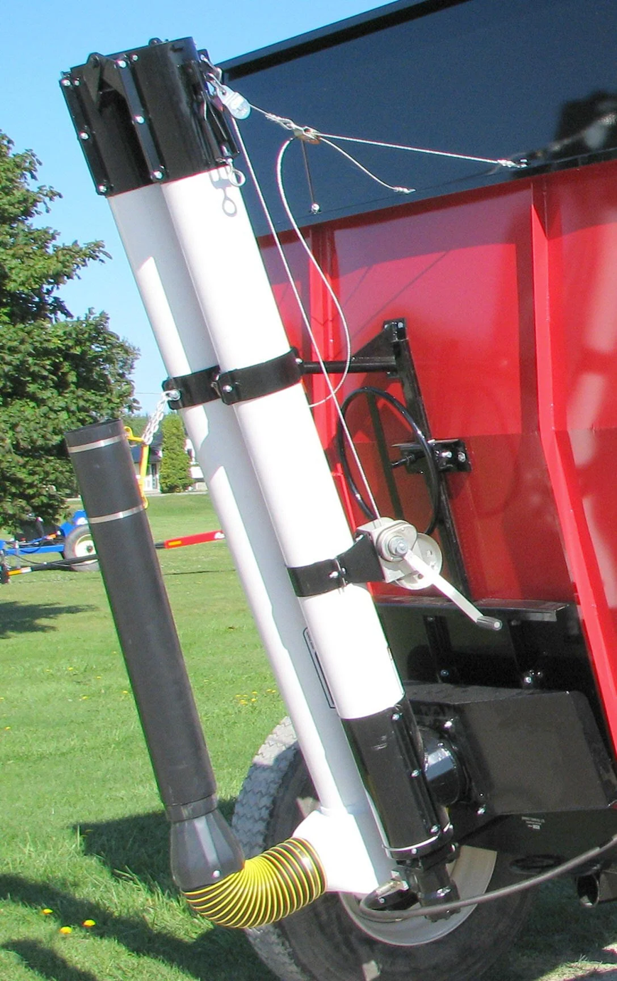 Folding Truck Auger - Cupped Steel