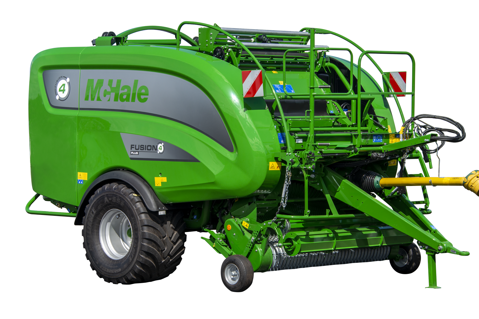 Fixed Chamber Round Baler / Wrapper Combo