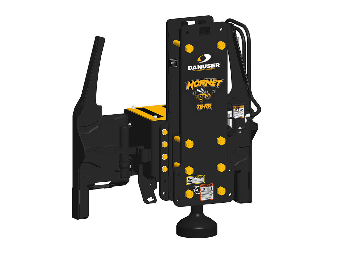 Hornet Post Drivr T8-RR/Grpl/Loaded Skidsteer