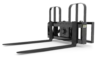 Pallet Fork Power Tilt 5500# 48" Tine Skidsteer