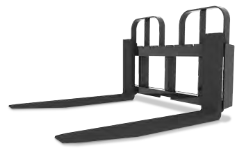 Pallet Forks 60" 10,000# Skidsteer