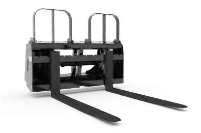 Sideshift Pallet Forks 42" 4200# Skidsteer