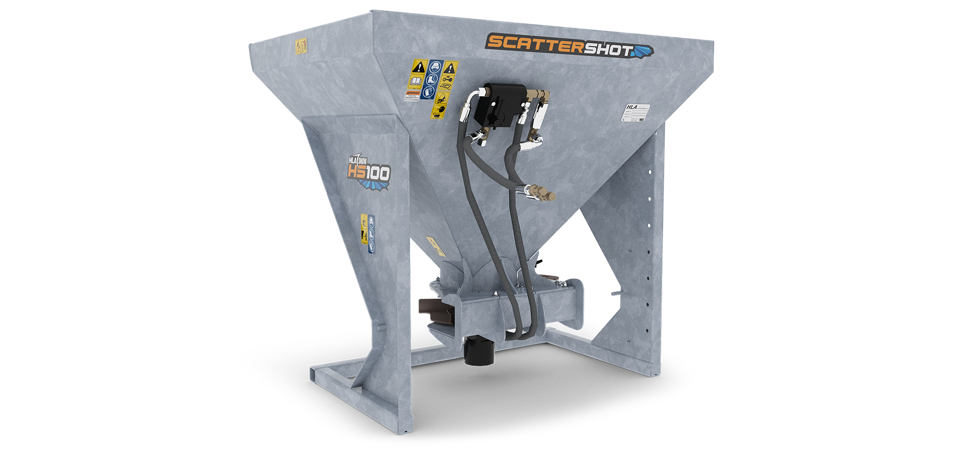 Scattershot Hydraulic Drive Less