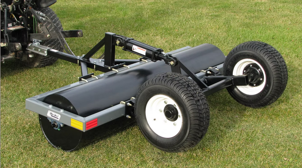 Compact Lawn Roller - Hydraulic Lift Wheel Kit