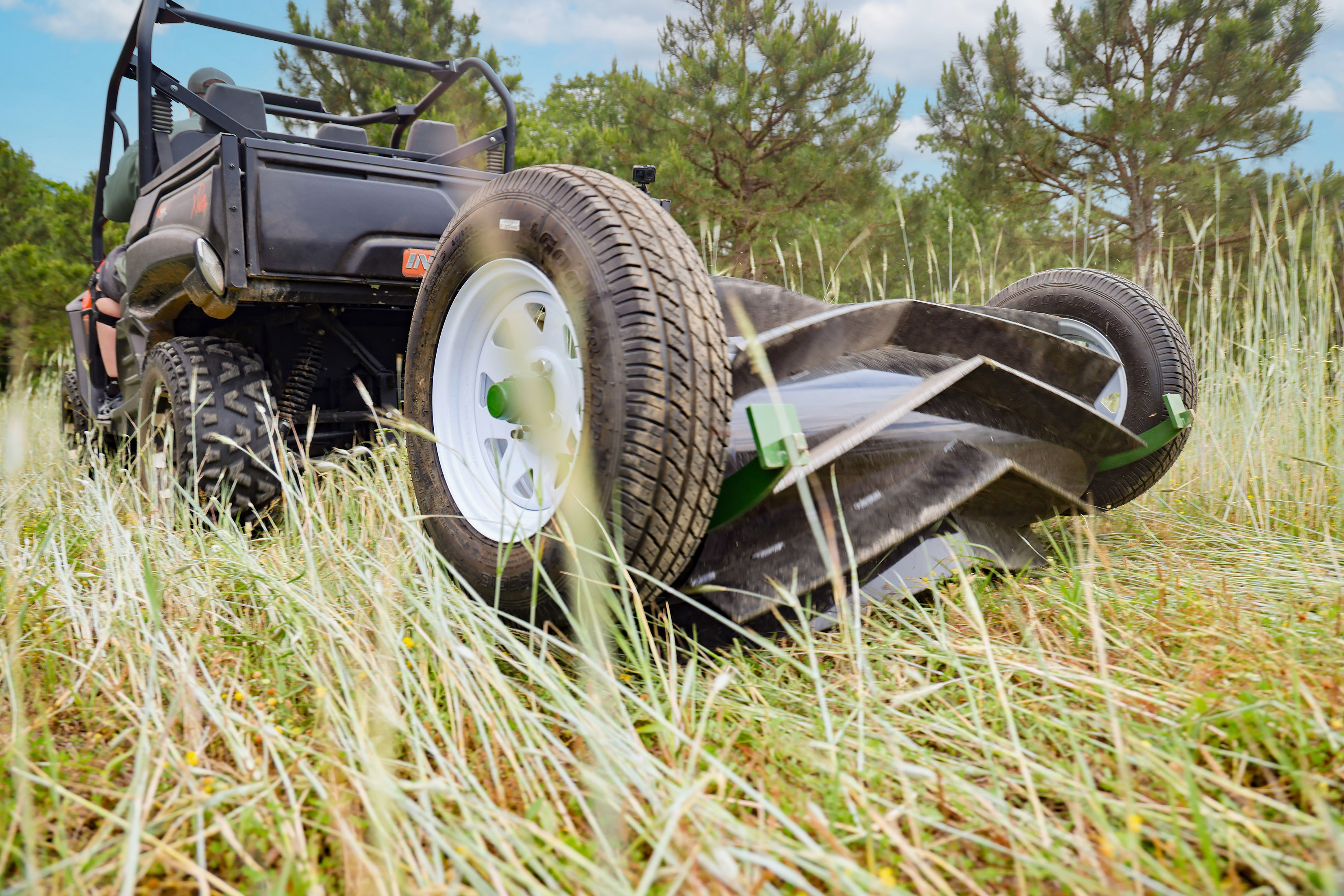 48" Tow Behind Crimper
