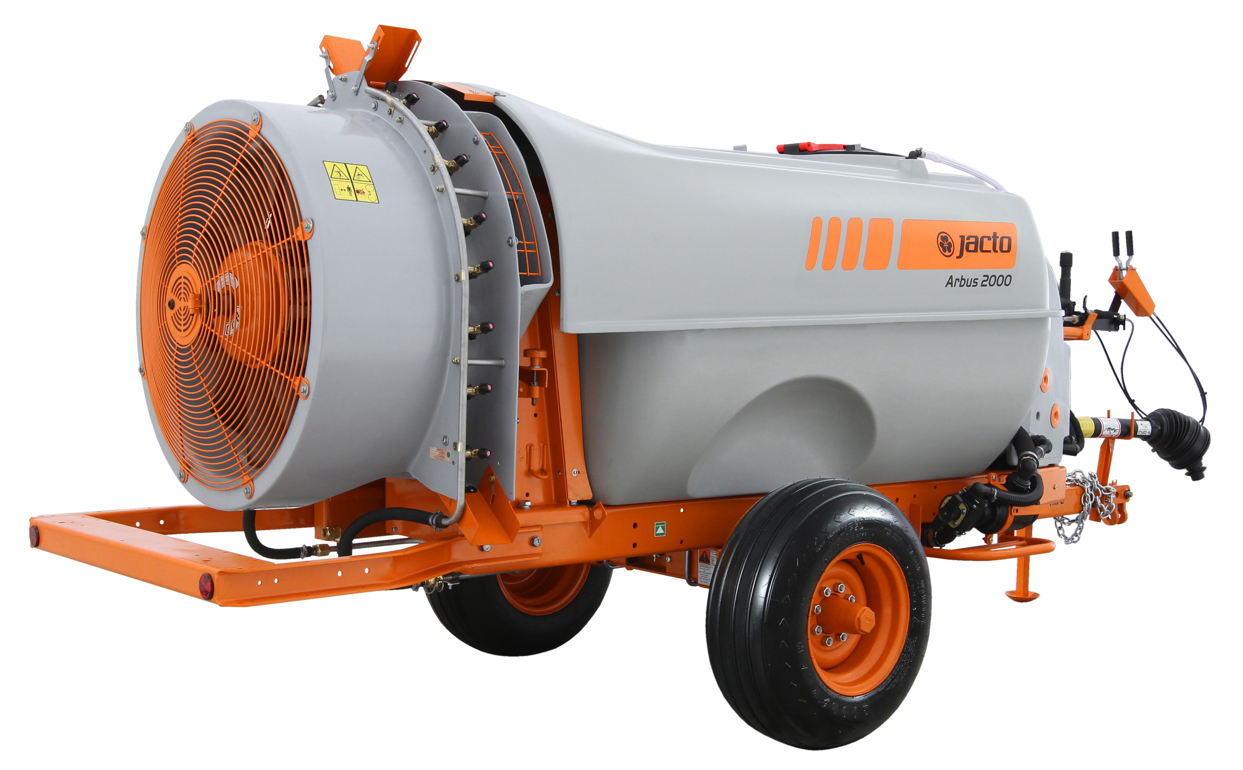 Air Blast Sprayer W/Two Port Fan - 530 Gallon