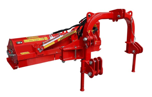 75" Levante Super Flail Mower W/Hydraulic Side Shift & Tilt - Hammers